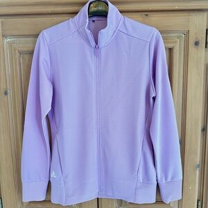 Adidas Ultimate 365 Textured Golf Jacket Lilac Bliss